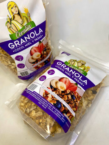 Granola coco, miel y pasas x 400g